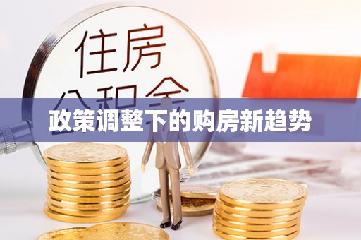 仁爱政策调整下的购房新趋势