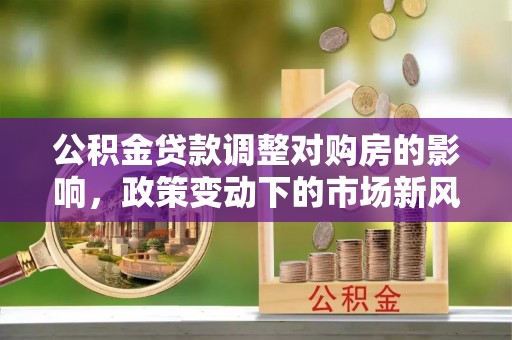 仁爱公积金贷款调整对购房的影响，政策变动下的市场新风向