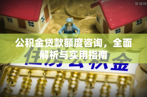 仁爱公积金贷款额度咨询，全面解析与实用指南