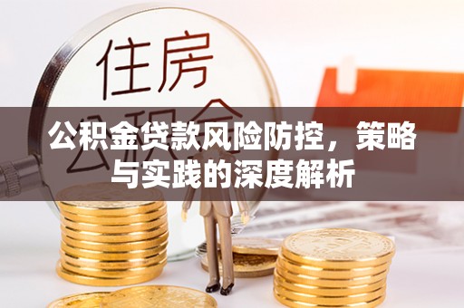 仁爱公积金贷款风险防控，策略与实践的深度解析
