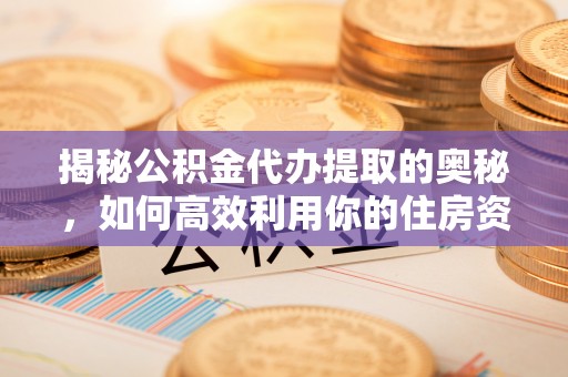 仁爱揭秘公积金代办提取的奥秘，如何高效利用你的住房资金