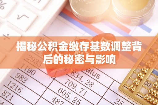 仁爱揭秘公积金缴存基数调整背后的秘密与影响