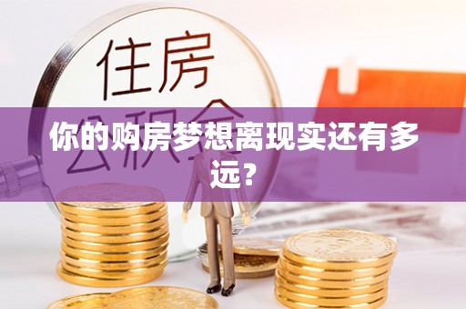 仁爱你的购房梦想离现实还有多远？
