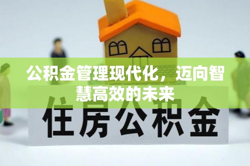 仁爱公积金管理现代化，迈向智慧高效的未来