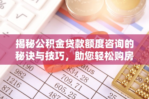仁爱揭秘公积金贷款额度咨询的秘诀与技巧，助您轻松购房！