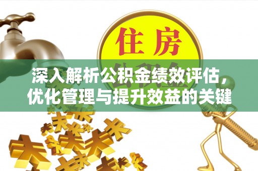 仁爱深入解析公积金绩效评估，优化管理与提升效益的关键路径