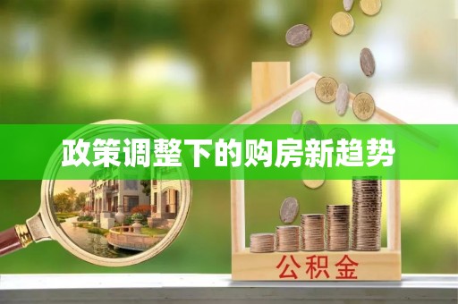 仁爱政策调整下的购房新趋势