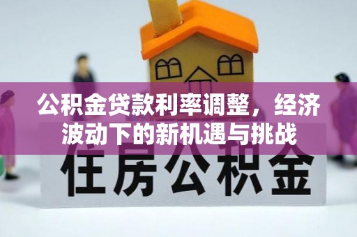 仁爱公积金贷款利率调整，经济波动下的新机遇与挑战