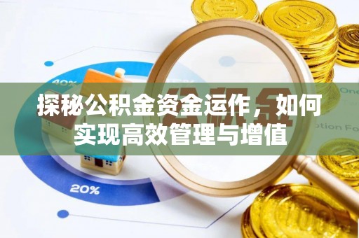 仁爱探秘公积金资金运作，如何实现高效管理与增值
