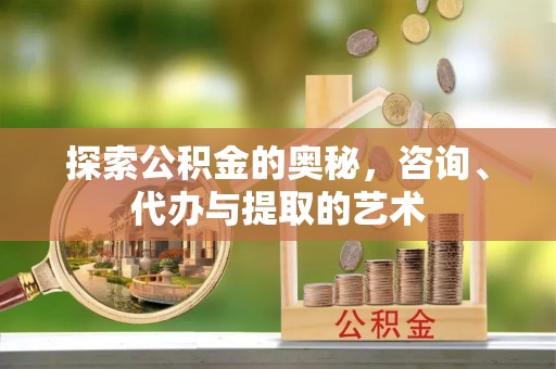 仁爱探索公积金的奥秘，咨询、代办与提取的艺术